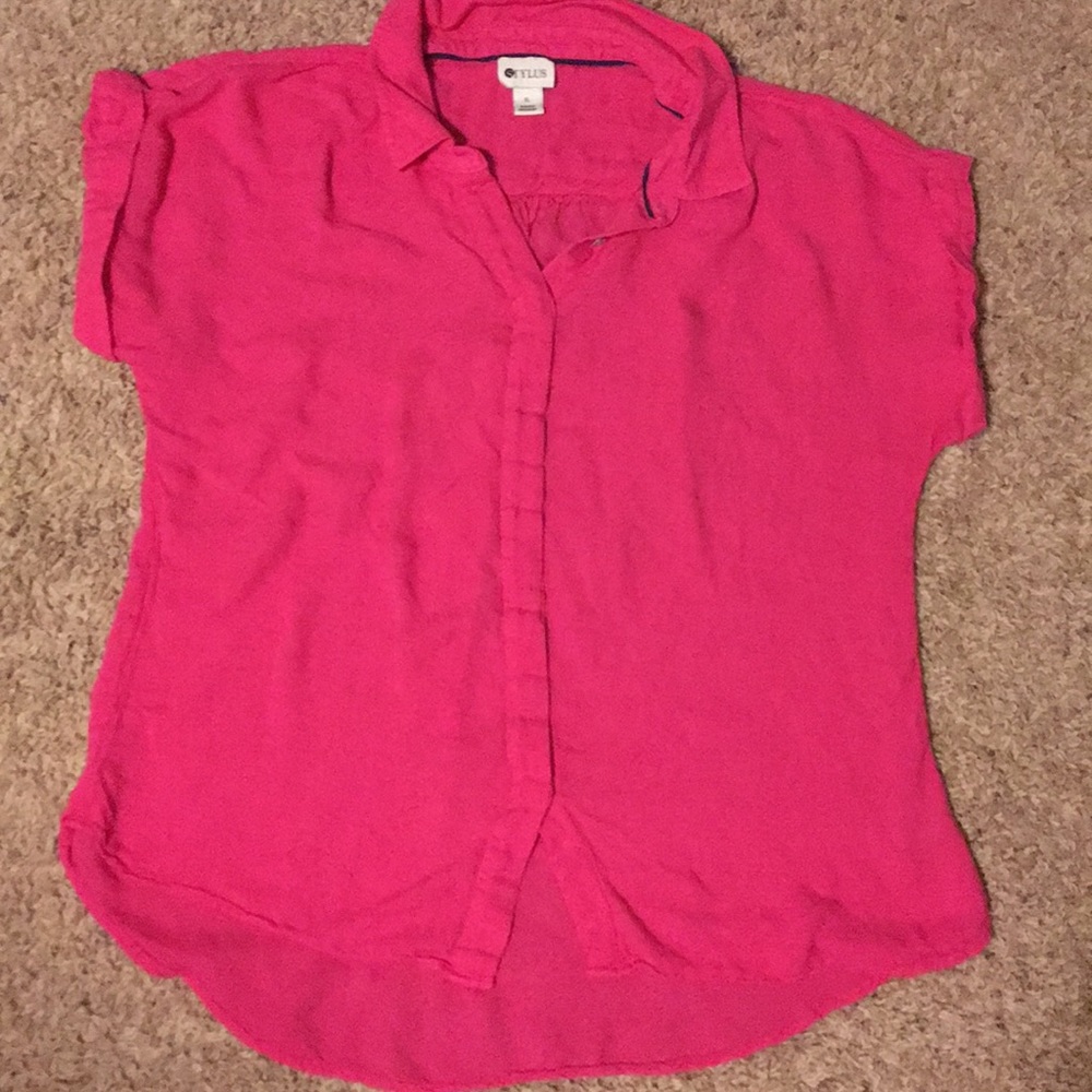 Pink blouse